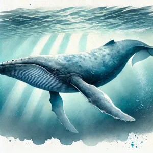 Balaenoptera musculus (baleine bleue)