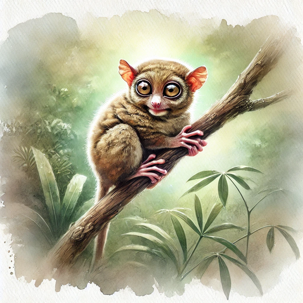 Carlito syrichta (tarsier des Philippines)