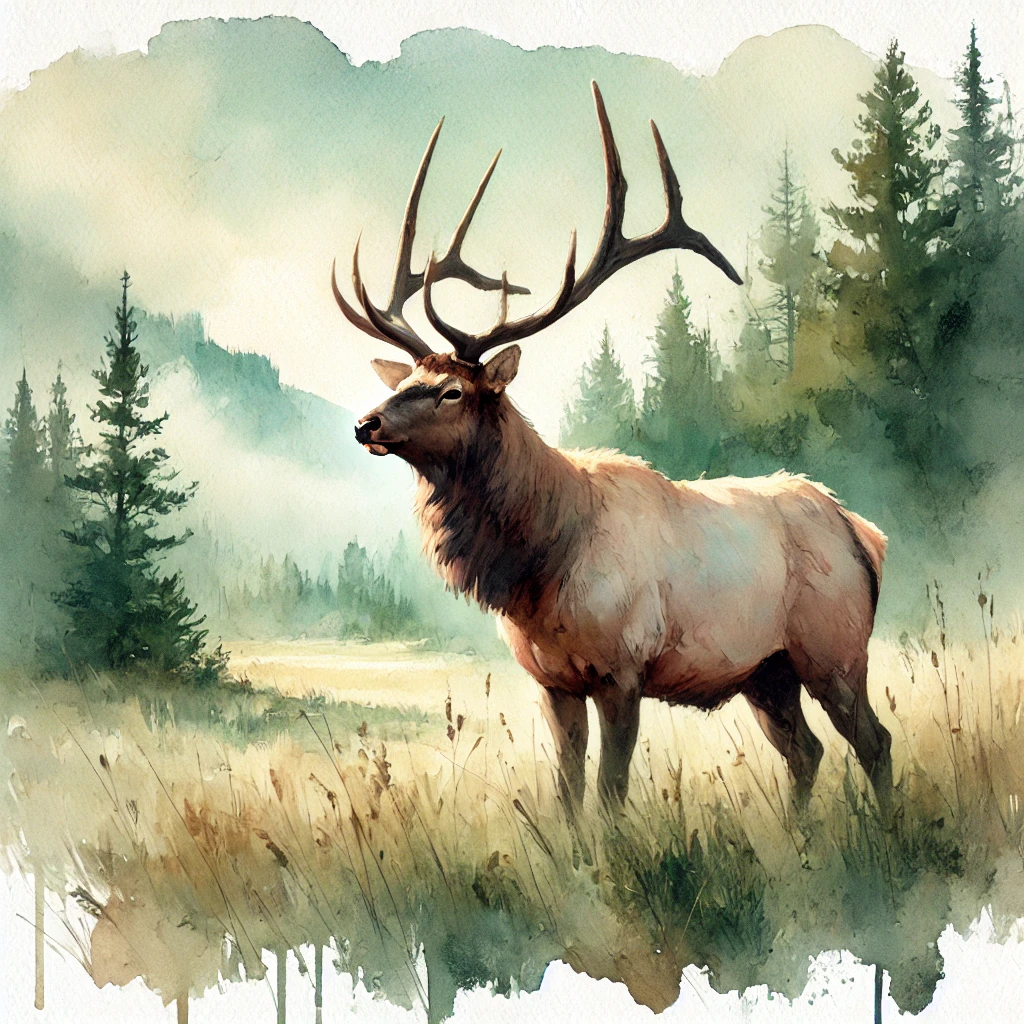 Cervus canadensis (wapiti)