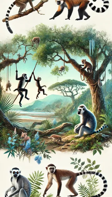 Comment les primates vivent-ils dans leur environnement ?