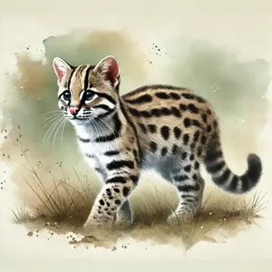 Leopardus geoffroyi (chat de Geoffroy)