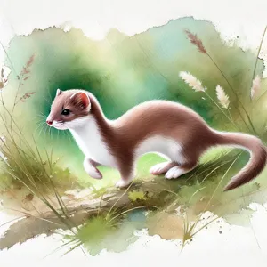 Mustela nivalis (belette)