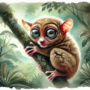 Tarsius tumpara (tarsier de l'île de Siau)