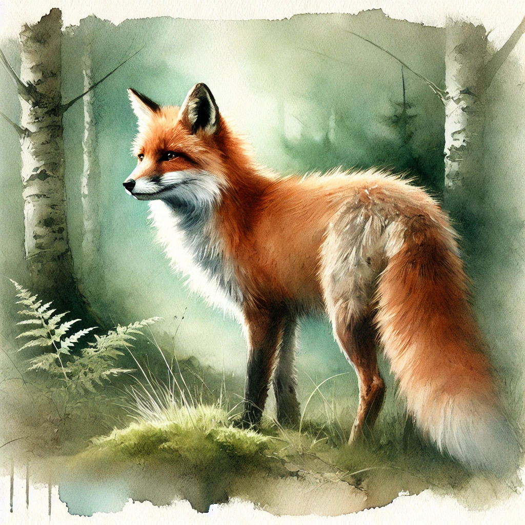 Vulpes vulpes (renard roux)